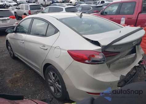 2018 Hyundai Elantra Sel из США, поврежденный, VIN 5NPD84LFXJH260069